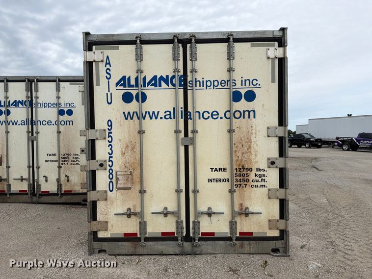 image for item YA4784 2021 CIMC refrigerated shipping container