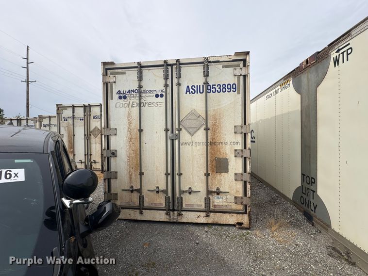 image for item YA4785 2015 CIMC refrigerated shipping container