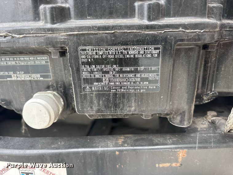 image for item YA4787 2015 CIMC refrigerated shipping container