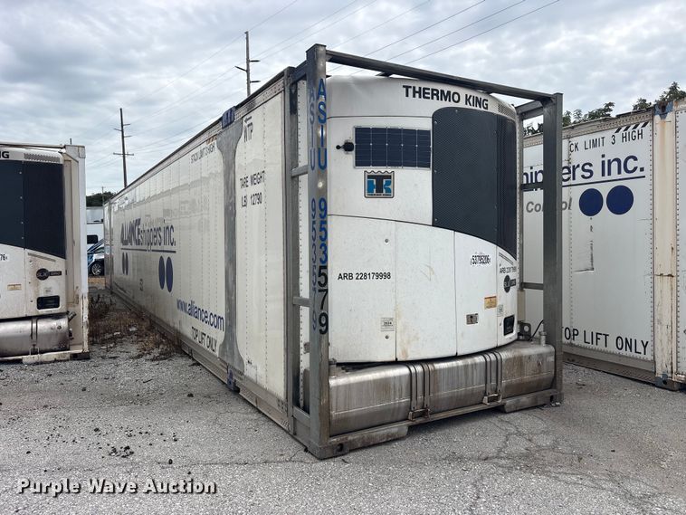 image for item YA4792 2021 CIMC refrigerated shipping container