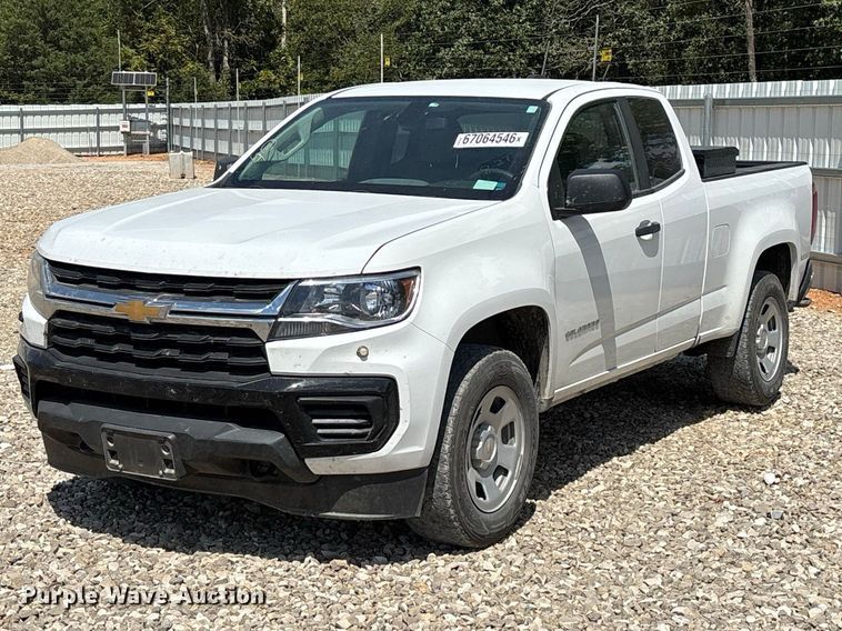 2022 Chevrolet Colorado Ext. Cab pickup truck