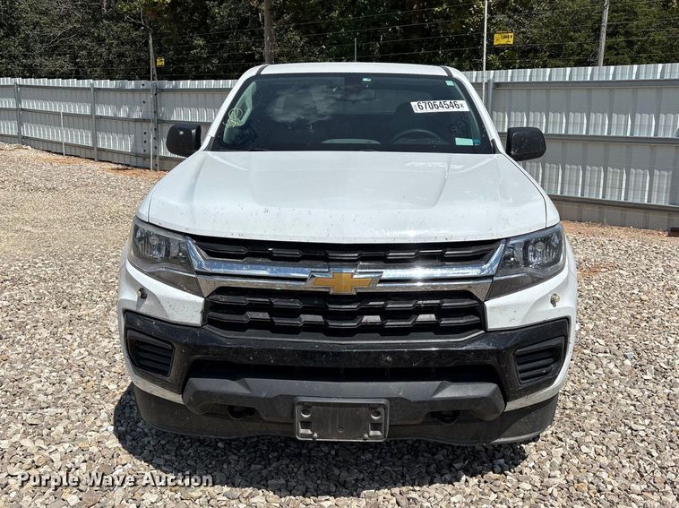 image for item YA4874 2022 Chevrolet Colorado Ext. Cab pickup truck