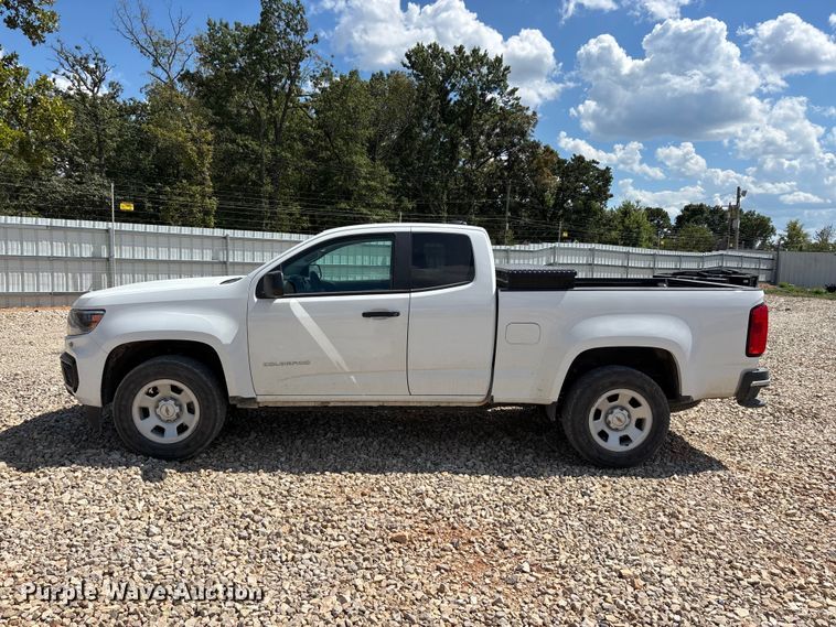 image for item YA4874 2022 Chevrolet Colorado Ext. Cab pickup truck