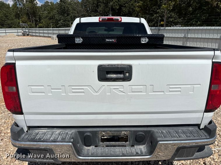 image for item YA4874 2022 Chevrolet Colorado Ext. Cab pickup truck
