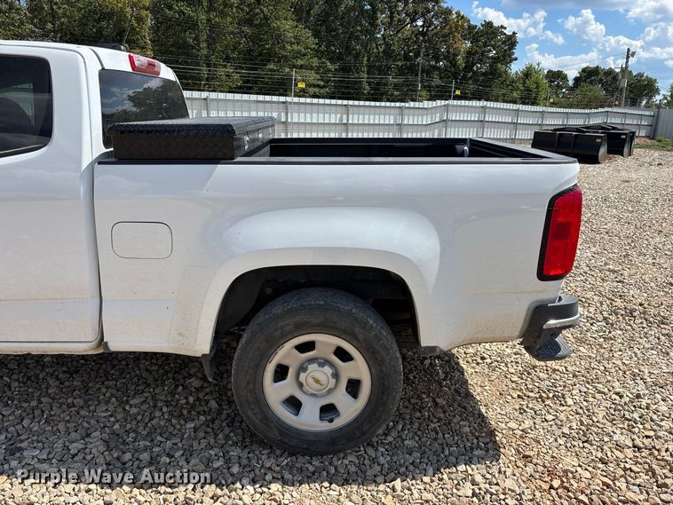 image for item YA4874 2022 Chevrolet Colorado Ext. Cab pickup truck