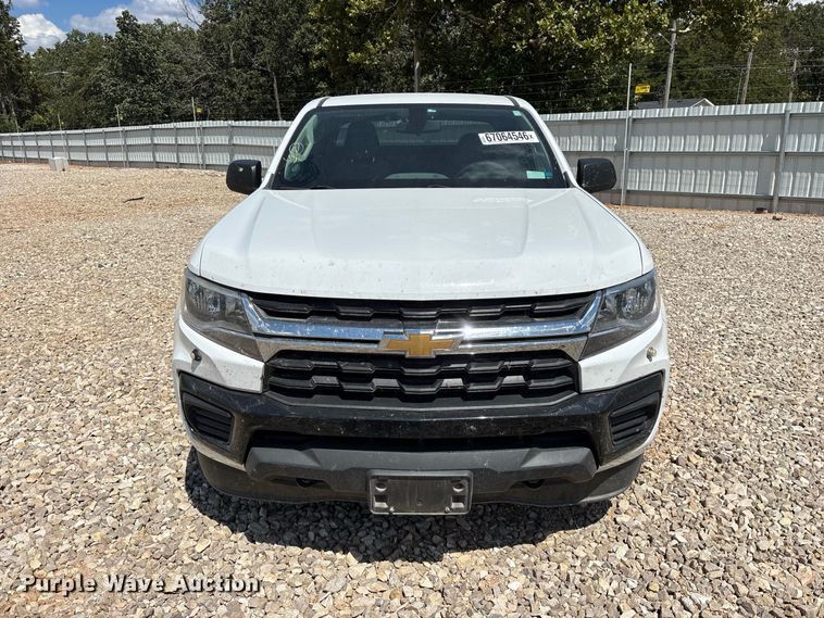 image for item YA4874 2022 Chevrolet Colorado Ext. Cab pickup truck