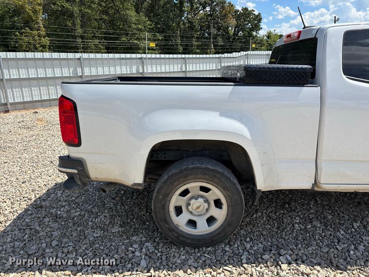 image for item YA4874 2022 Chevrolet Colorado Ext. Cab pickup truck