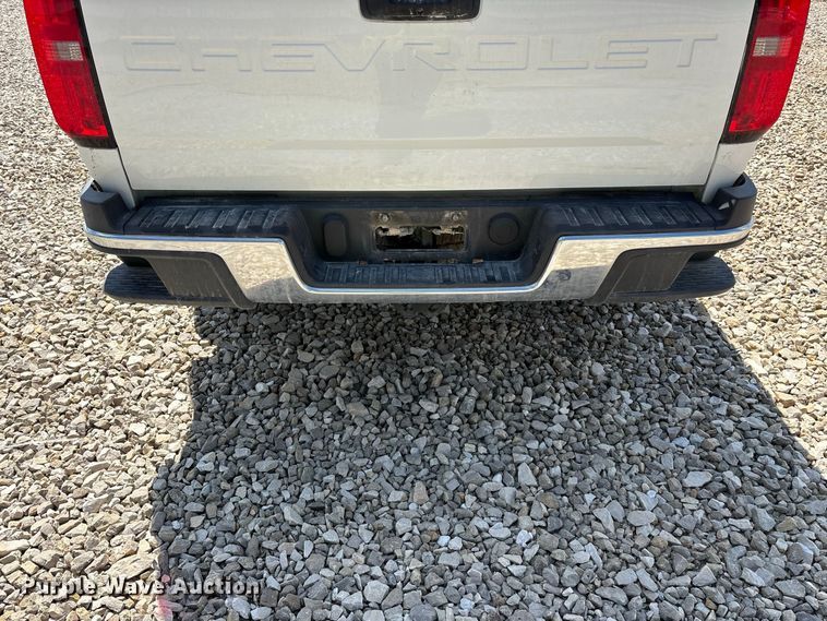 image for item YA4874 2022 Chevrolet Colorado Ext. Cab pickup truck