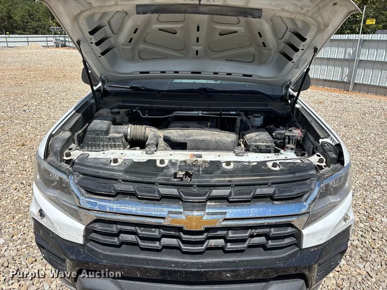 image for item YA4874 2022 Chevrolet Colorado Ext. Cab pickup truck