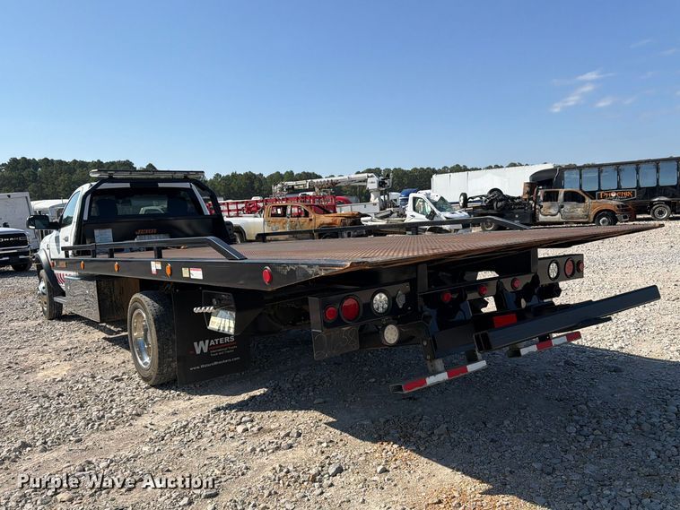 image for item YA4911 2022 RAM 5500 rollback truck