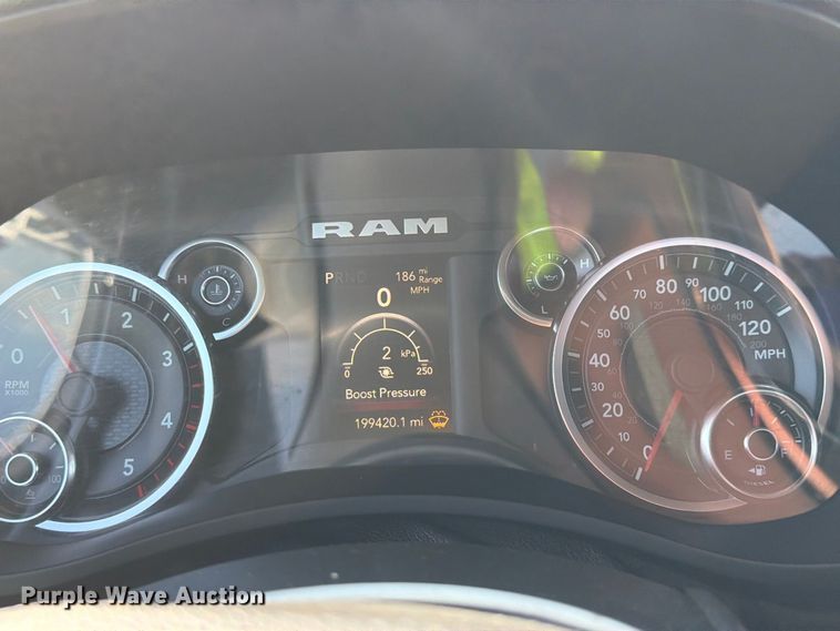 image for item YA4911 2022 RAM 5500 rollback truck