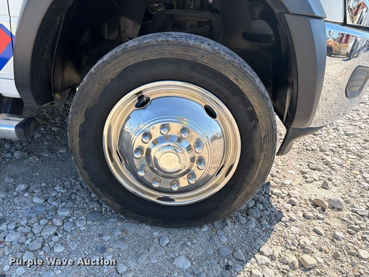 image for item YA4911 2022 RAM 5500 rollback truck