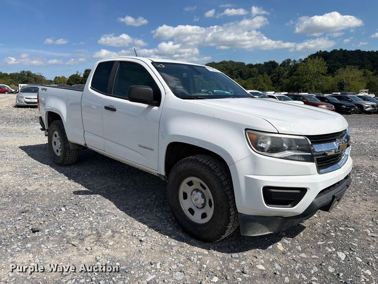 image for item YA4960 2019 Chevrolet Colorado Ext. Cab pickup truck