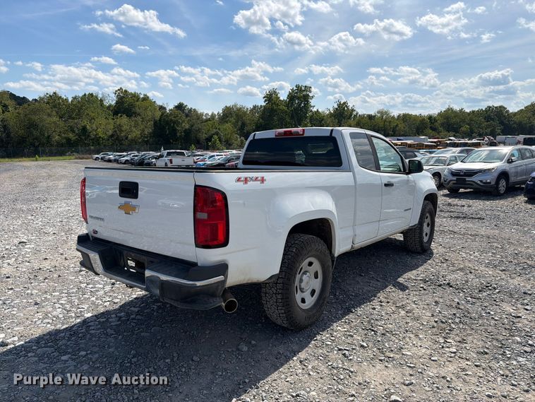 image for item YA4960 2019 Chevrolet Colorado Ext. Cab pickup truck