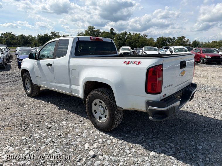 image for item YA4960 2019 Chevrolet Colorado Ext. Cab pickup truck