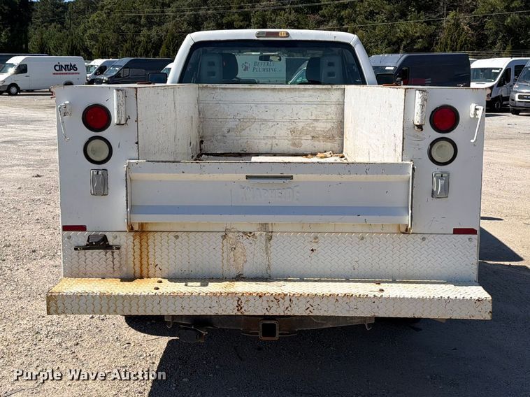 image for item YA5214 2016 Ford F250 Super Duty Ext. Cab utility bed pickup truck