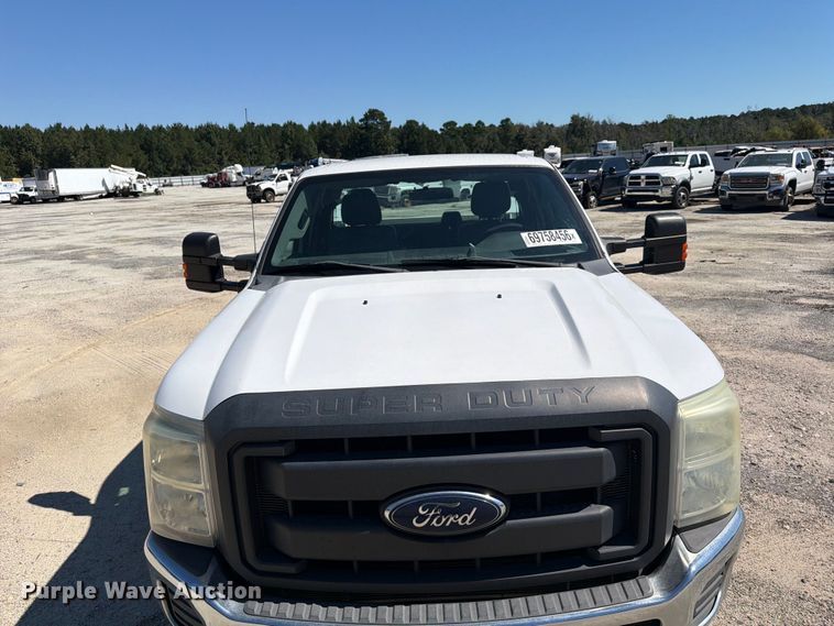 image for item YA5214 2016 Ford F250 Super Duty Ext. Cab utility bed pickup truck