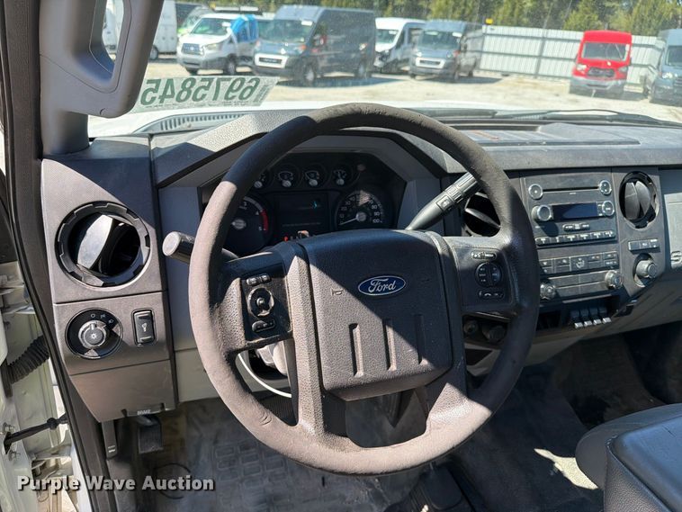 image for item YA5214 2016 Ford F250 Super Duty Ext. Cab utility bed pickup truck