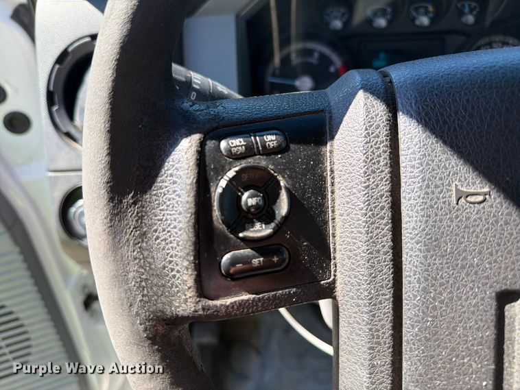 image for item YA5214 2016 Ford F250 Super Duty Ext. Cab utility bed pickup truck