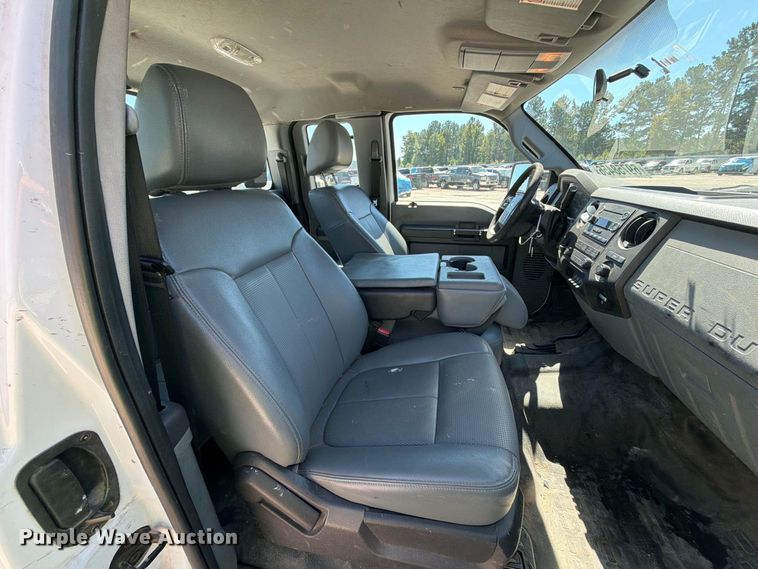 image for item YA5214 2016 Ford F250 Super Duty Ext. Cab utility bed pickup truck