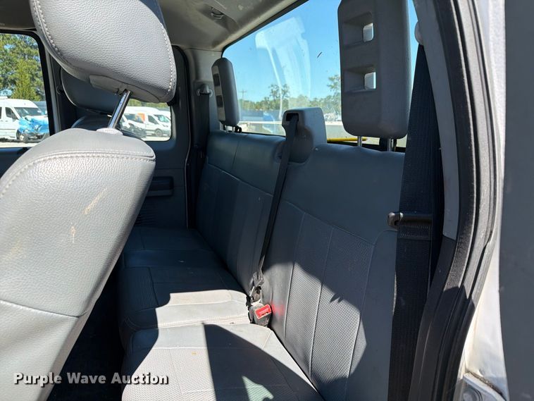 image for item YA5214 2016 Ford F250 Super Duty Ext. Cab utility bed pickup truck
