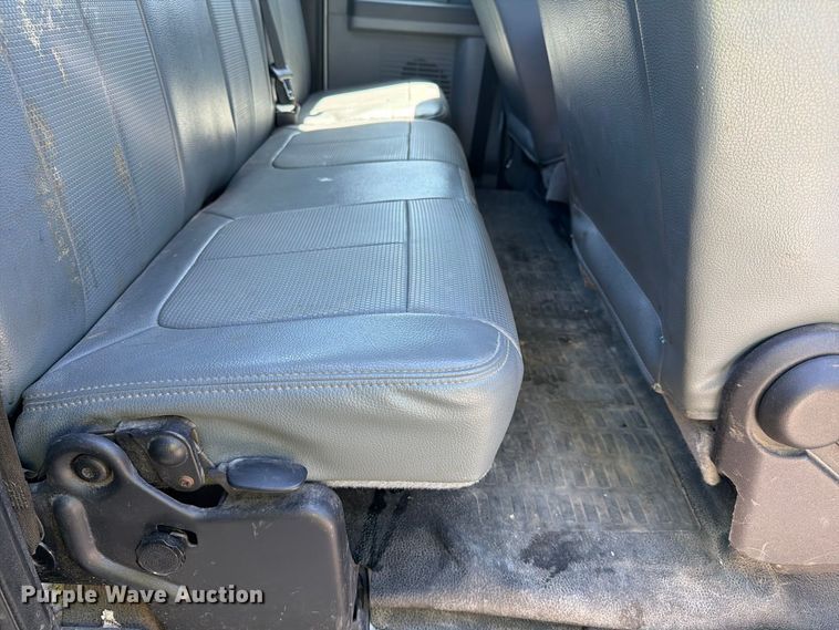 image for item YA5214 2016 Ford F250 Super Duty Ext. Cab utility bed pickup truck