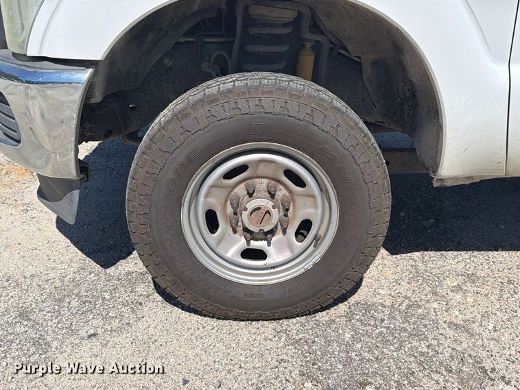 image for item YA5214 2016 Ford F250 Super Duty Ext. Cab utility bed pickup truck