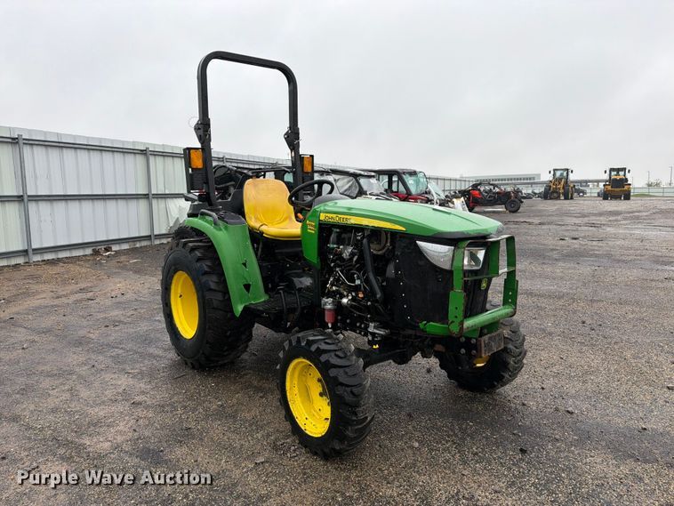 image for item YA5399 2018 John Deere 3032E MFWD tractor