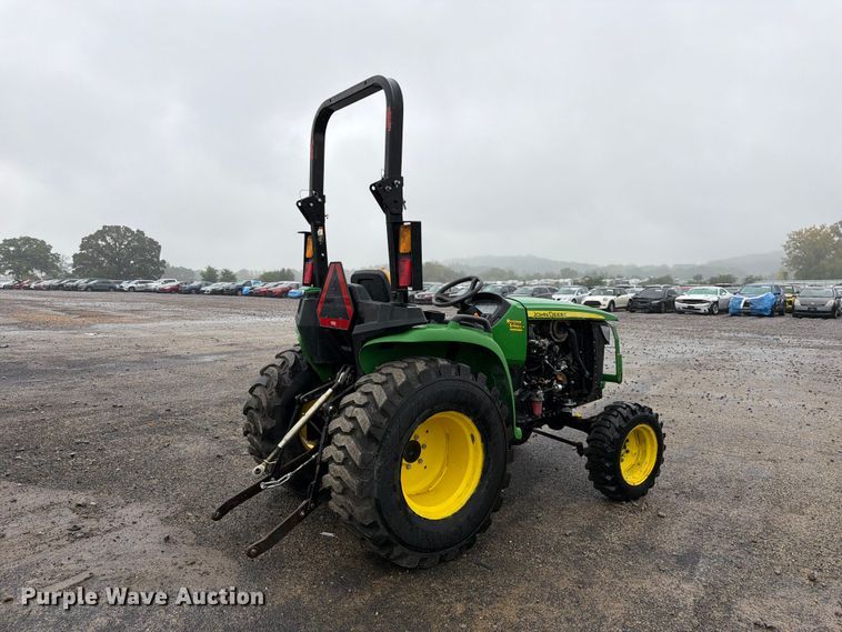 image for item YA5399 2018 John Deere 3032E MFWD tractor