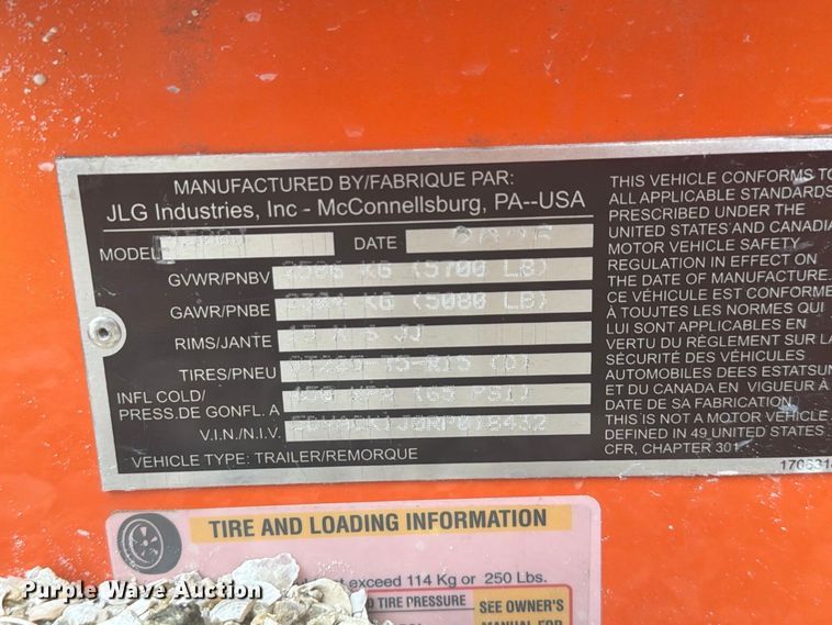 image for item YA5403 2025 JLG ET500J boom lift