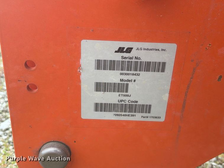 image for item YA5403 2025 JLG ET500J boom lift