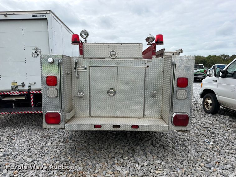 image for item YA5485 1997 Ford F-Super Duty pumper fire truck