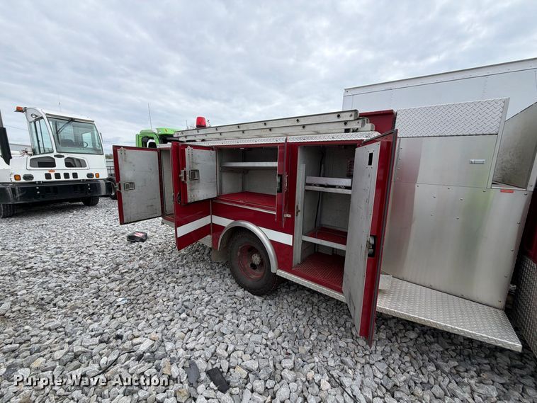 image for item YA5485 1997 Ford F-Super Duty pumper fire truck