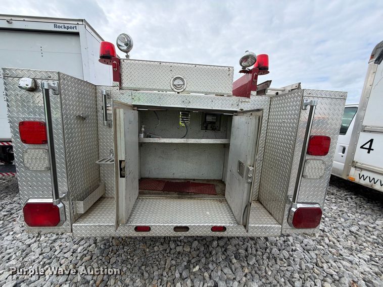 image for item YA5485 1997 Ford F-Super Duty pumper fire truck