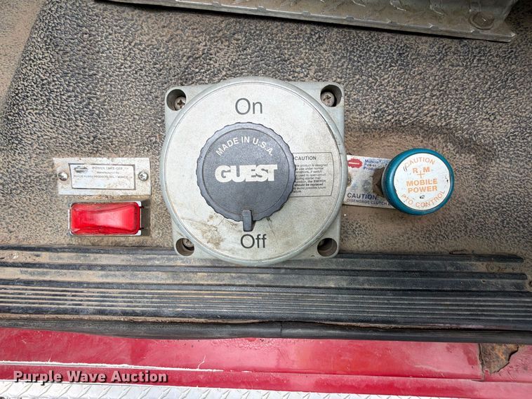 image for item YA5485 1997 Ford F-Super Duty pumper fire truck