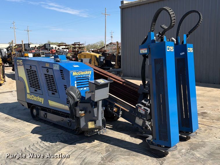 image for item DP7893 2015 McCloskey International  D-15 directional boring unit