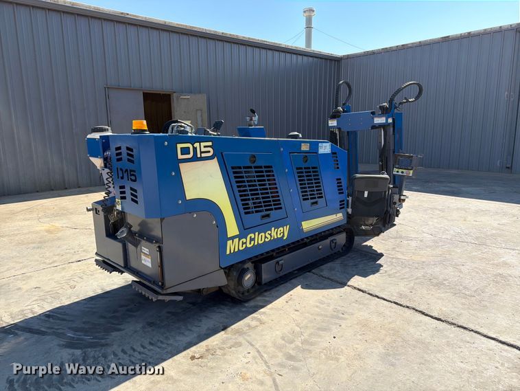 image for item DP7893 2015 McCloskey International  D-15 directional boring unit