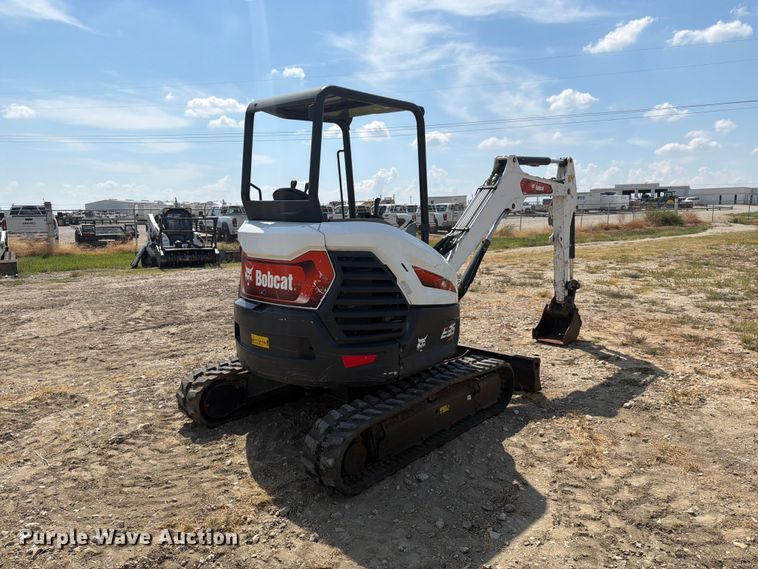 image for item DU3132 2022 Bobcat E35i mini excavator