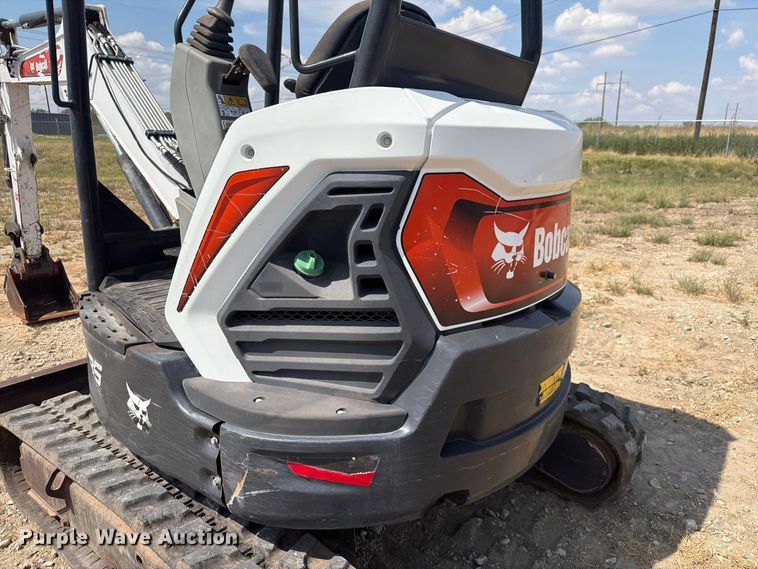 image for item DU3132 2022 Bobcat E35i mini excavator