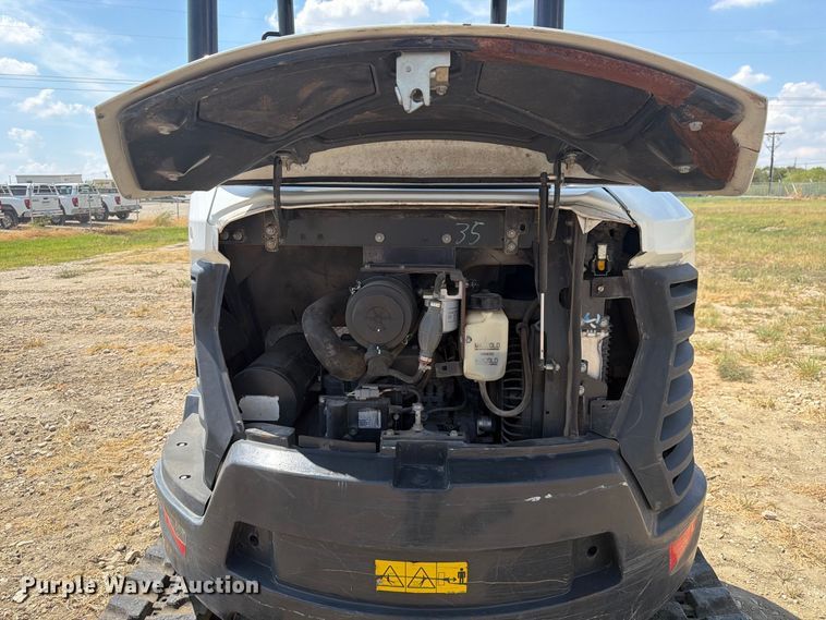 image for item DU3132 2022 Bobcat E35i mini excavator