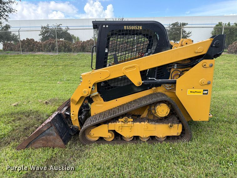 image for item DV7381 2022 Caterpillar 249D3 tracked skid steer loader