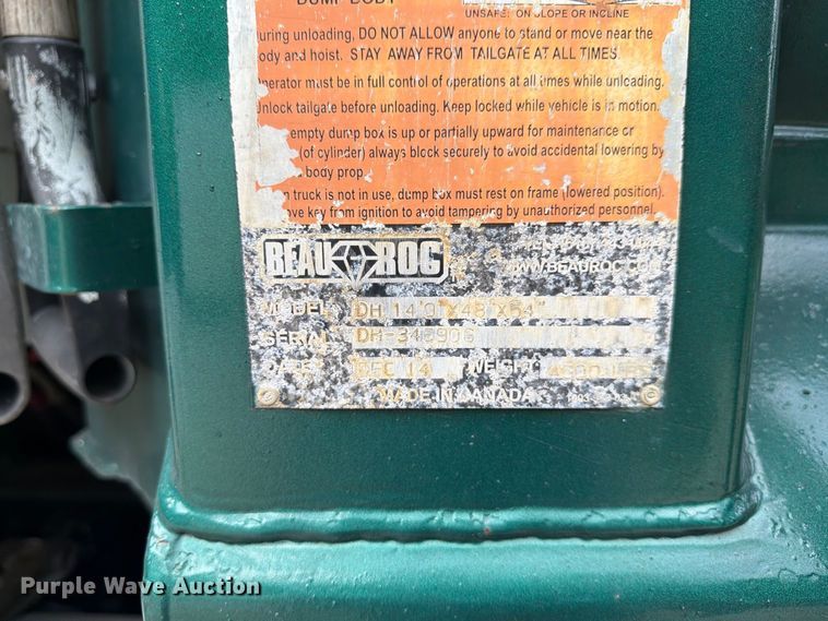 image for item DV7391 2016 Freightliner 114SD dump truck