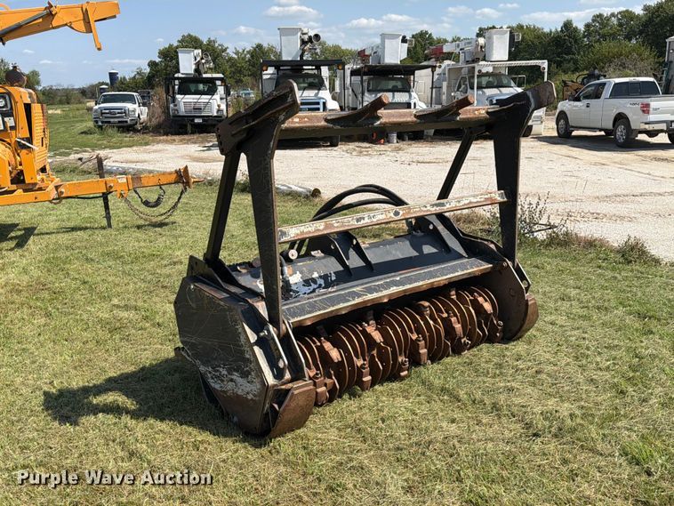 image for item DZ4853 2021 Caterpillar HM415C skid steer mulcher