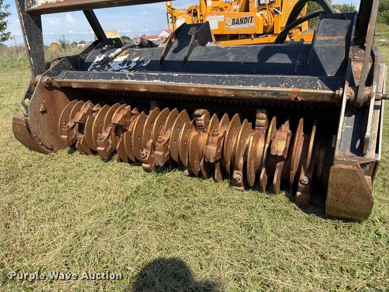 image for item DZ4853 2021 Caterpillar HM415C skid steer mulcher