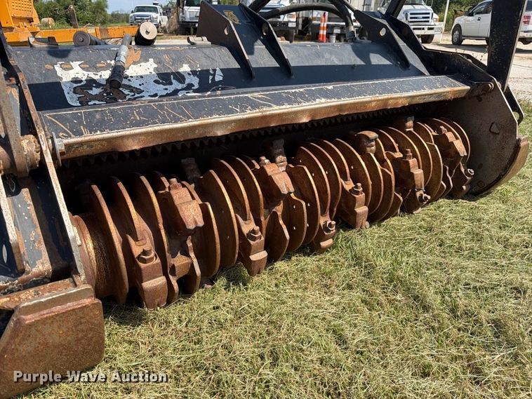 image for item DZ4853 2021 Caterpillar HM415C skid steer mulcher