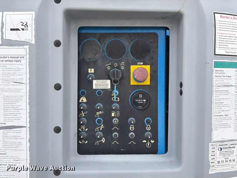 image for item DZ4855 2005 Genie S-40 boom lift