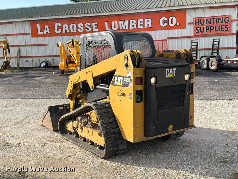 image for item DZ4866 2018 Caterpillar 239D tracked skid steer loader