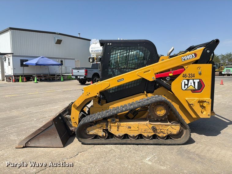 image for item DZ4872 2023 Caterpillar 299D3 tracked skid steer loader