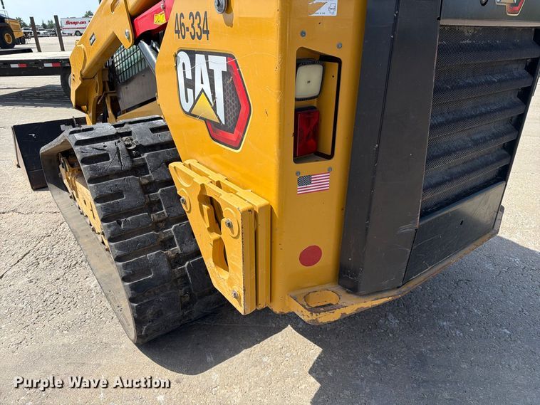 image for item DZ4872 2023 Caterpillar 299D3 tracked skid steer loader