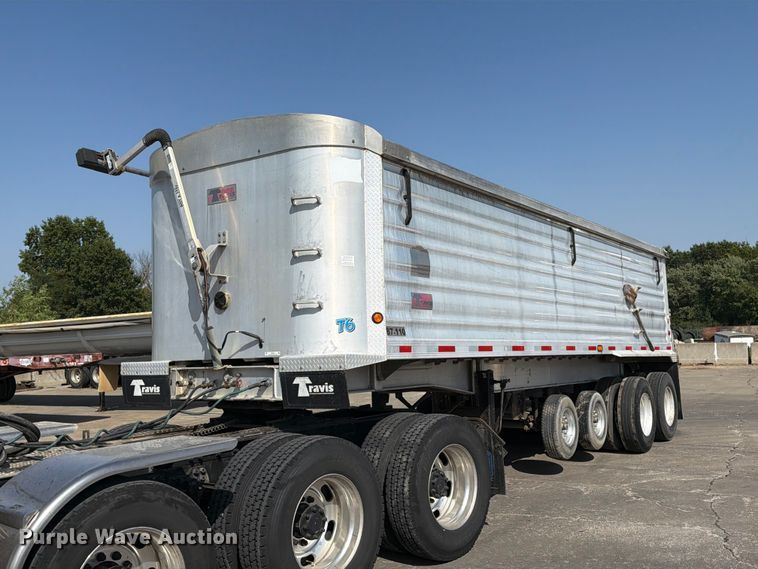 image for item DZ4874 2016 Travis S/96 end dump trailer